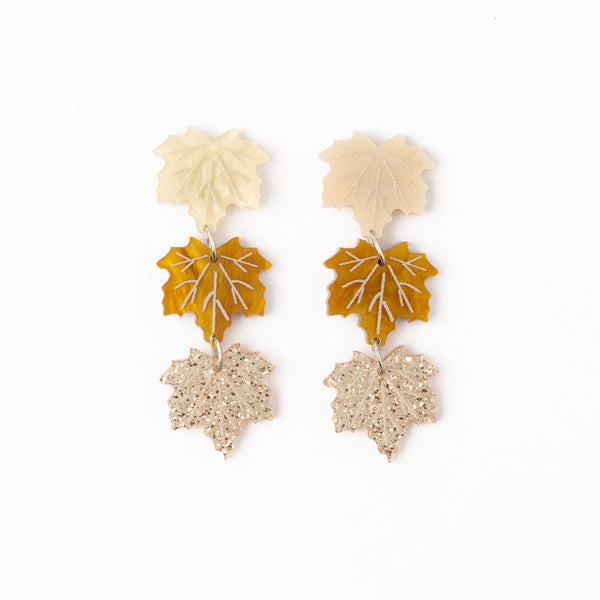 Fall Leaf Earrings