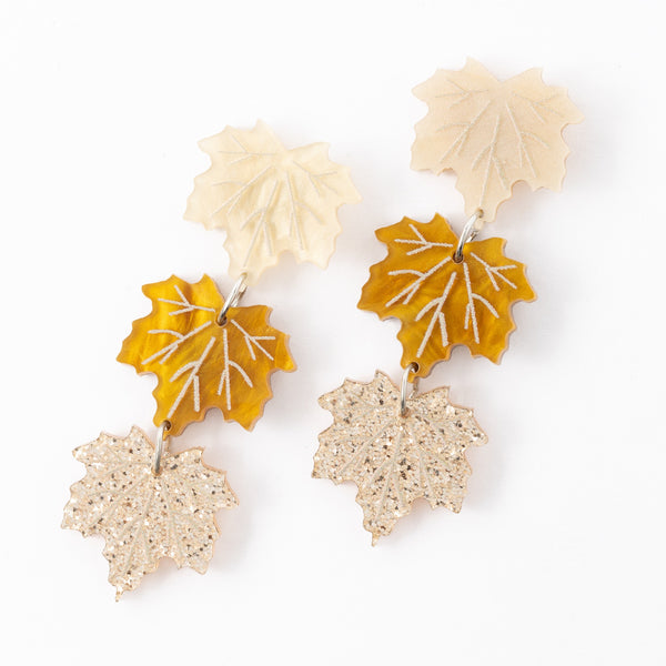 Fall Leaf Earrings