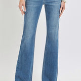 The Natalie Mid Rise Flare | Risen Denim