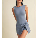 Squeeze the Day Athletic Romper Dress