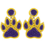 Tiger Paw Earrings