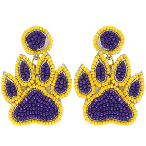 Tiger Paw Earrings