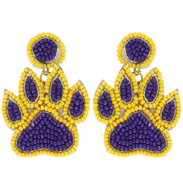 Tiger Paw Earrings