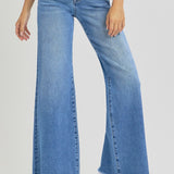The Lorilie Tummy Control Mid Rise Denim | RISEN