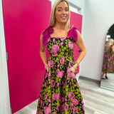 Flirty in Fuchsia Dress