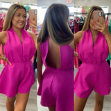 Enchanted With You High Neck Romper