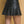 Pleated Leather Skirt