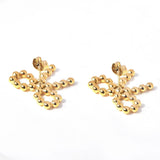 Beaded Bow Earring