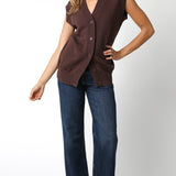 The Rory Sweater Vest Cardigan