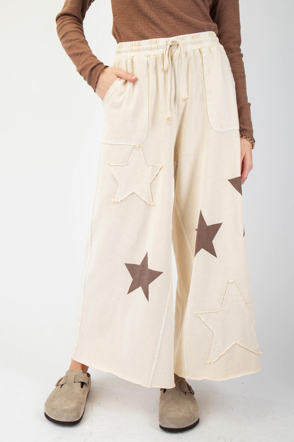 Star Patch Pants