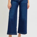 The Ava Denim Highrise Cropped | RISEN