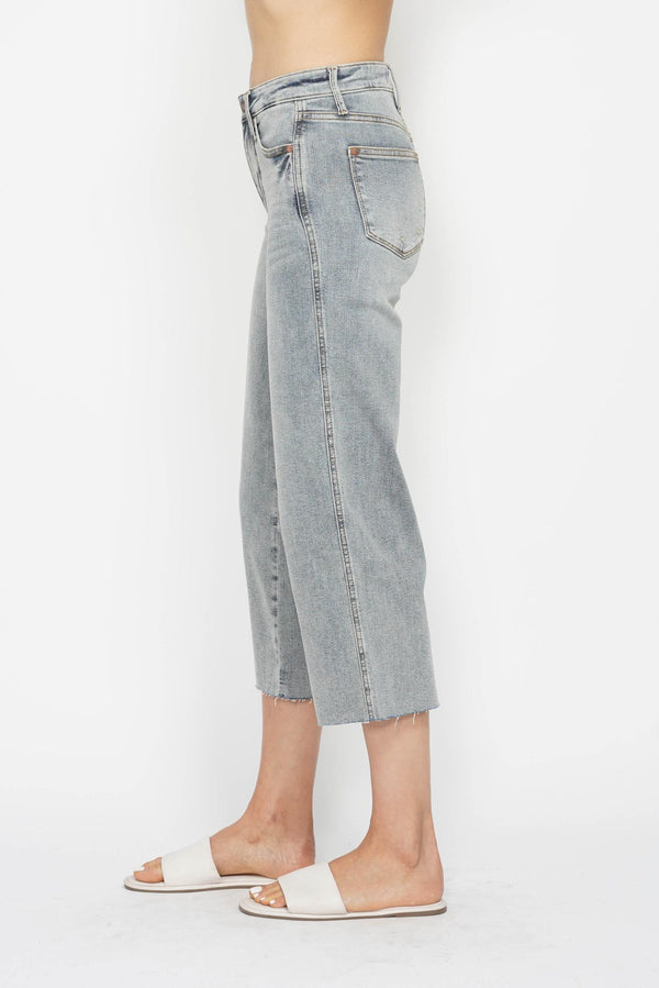 The Brenna Cropped Denim | Judy Blue