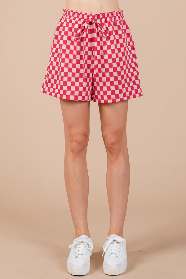 Red Checkered Set