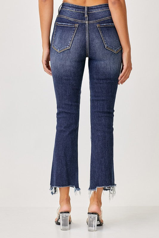 The Millie Denim | High Rise Slim Straight