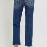 The Charlie Denim Straight Crop | RISEN