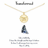 Butterfly Pendant Necklace