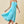Sky Blue Halter Midi Dress