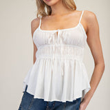 White Ribbon Tank