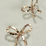Beaded Bow Earrings