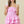 It's My Time Strapless Tired Mini Dress Romper Baby Pink