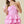 It's My Time Strapless Tired Mini Dress Romper Baby Pink
