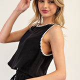 Black and White Short Set