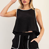 Black and White Short Set
