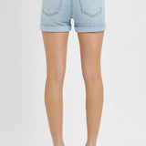 Bonnie Cuffed Denim Shorts | RISEN