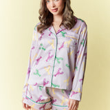 Mardi Gras Crawfish Pajama Set