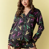 Mardi Gras Crawfish Pajama Set