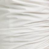 Bubble Hem White Dress