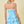 It's My Time Strapless Tired Mini Dress Romper Light Blue