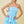 It's My Time Strapless Tired Mini Dress Romper Light Blue