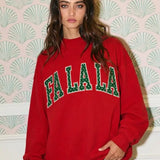 Fa La La Forever Mock Neck