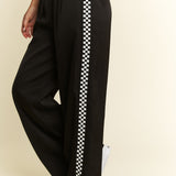 Checkered Stripe Pants