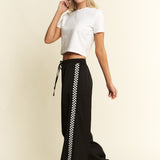 Checkered Stripe Pants