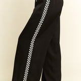 Checkered Stripe Pants