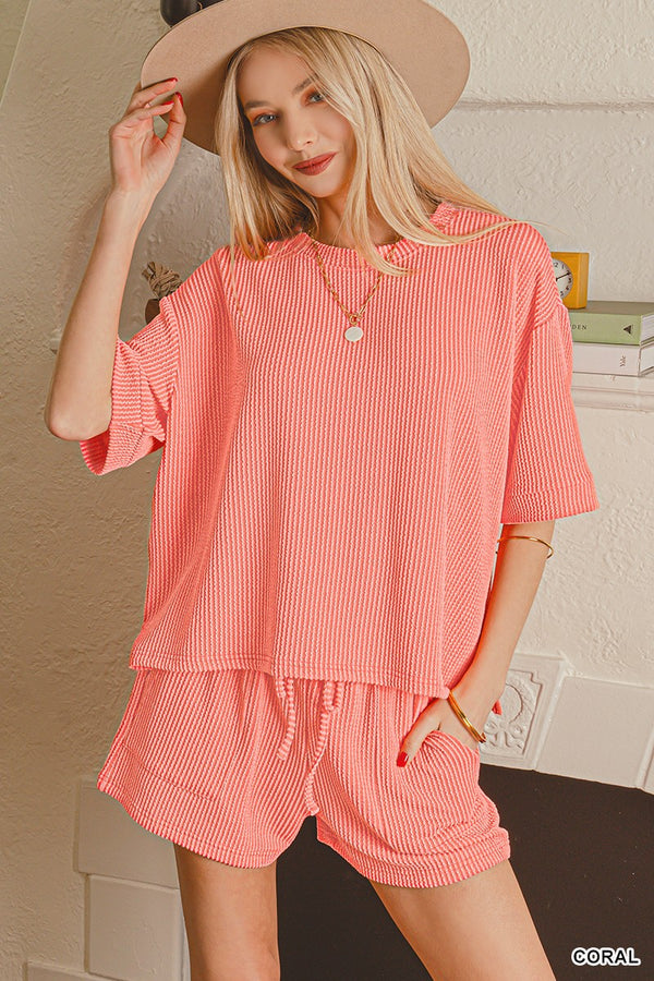 Ready to Go Ribbed Set