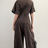 Meet Me Half Way V-Neck Jumpsuit