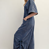 Meet Me Half Way V-Neck Jumpsuit