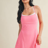 Set the Pace Romper Dress