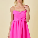Double Bow Pink Dress