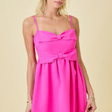 Double Bow Pink Dress