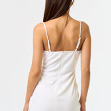 Going Back Dress White