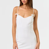 Going Back Dress White