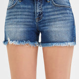 Logan Low Rise Denim Shorts | RISEN