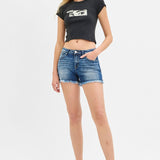 Logan Low Rise Denim Shorts | RISEN