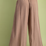 Take It Easy Frayed Pants