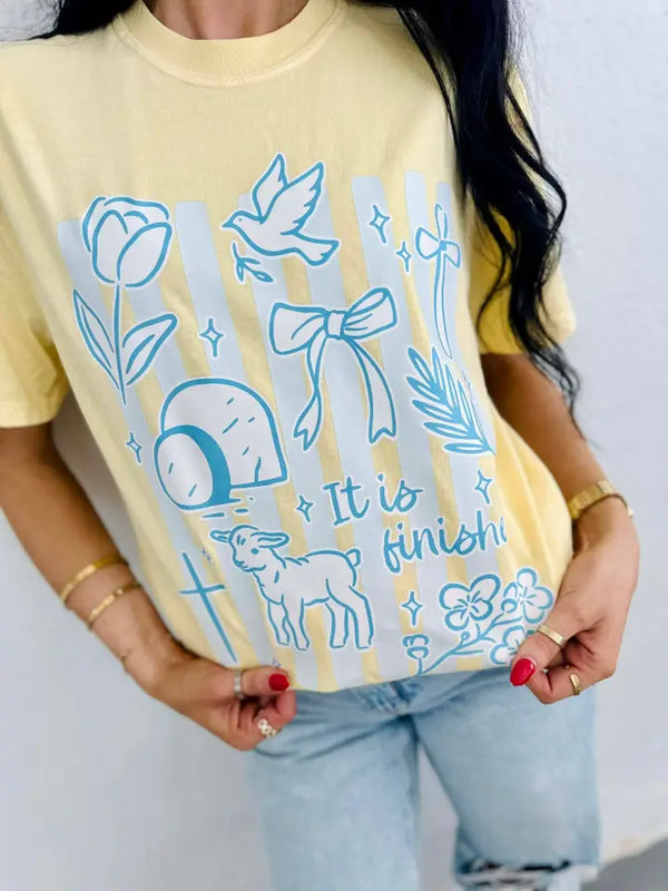It is Finished Christian Graphic Tee