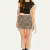The Harville Cheetah Print Skirt